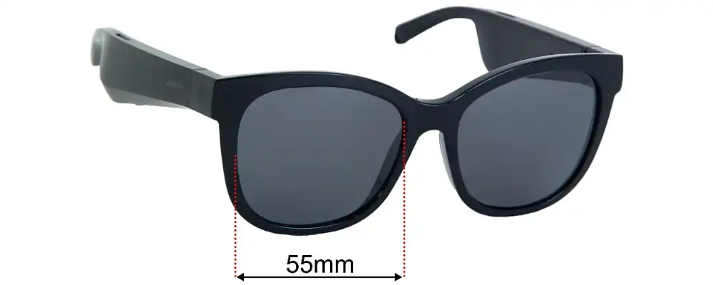 OSharp Replacement Lenses For Bose Tenor Sunglasses – Polarized, Vibrant Orange - View #2
